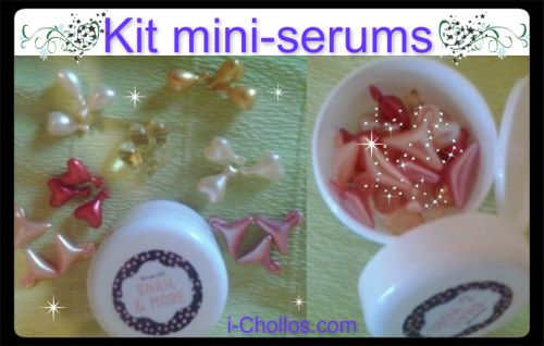 KIT MINI-SERUMS. Células madre, colágeno marino, factores de crecimiento, péptidos, vitaminas, etc